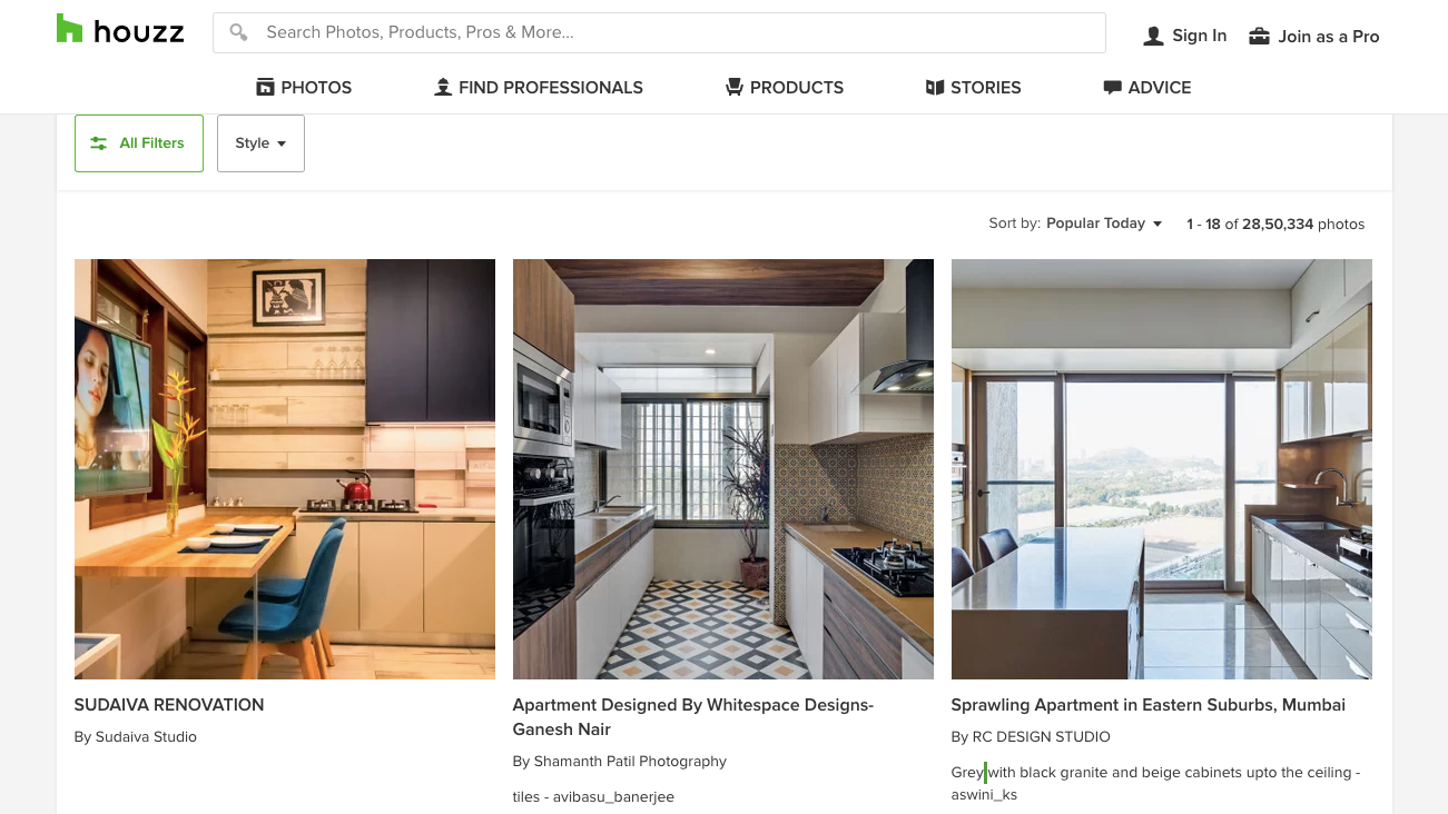 houzz product pending
