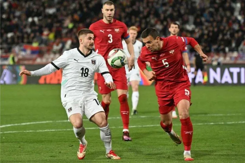 Serbia được đánh giá cao hơn Hy Lạp